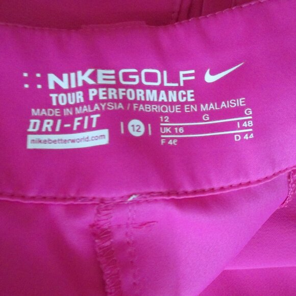Nike Golf Dri Fit Shorts Womens 12 - Picture 3 of 6